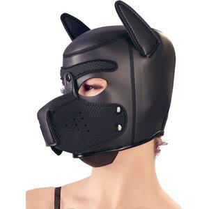 Hundekopfmaske aus Neopren