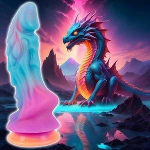 Dildo „Mystic Dragon“ mit Saugfuß