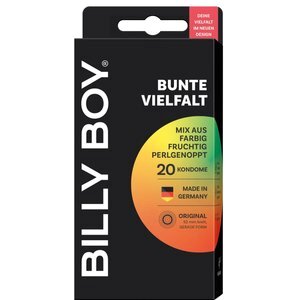 Billy Boy - Bunte Vielfalt Kondome - 20 st.