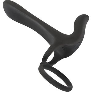 Paarvibrator „Couple's Vibrator“ mit Penis-/Hodenring und Klitorisstimulator