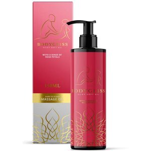 BodyGliss - Massageöl und Gleitmittel in 1 Rosenblüten -150 ml