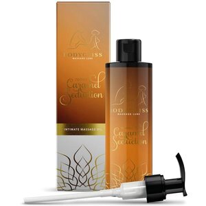 BodyGliss - Massageöl und Gleitmittel in einem Toffee Karamell - 150 ml