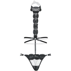 Harness Body ouvert Haylee - schwarz