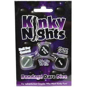 Kinky Nights Bondage -Würfel zum Ausprobieren