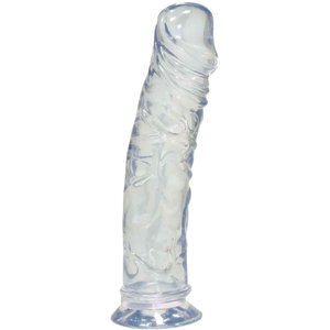 Naturdildo "Crystal Clear Medium Dong"