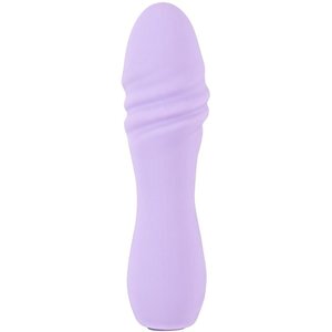 Minivibrator lila mit Spiralrillen