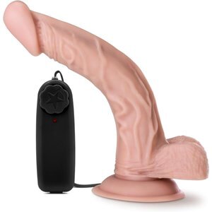 Dr. Skin - Dr. Sean Vibrator mit Saugnapf 20,3 cm - Vanille