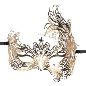 Goldene venezianische Maske