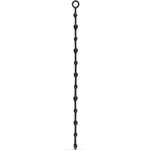 Lange Analkette 105 cm - Schwarz