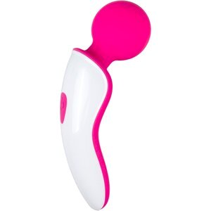 Mini-Wand-Massagegerät - Rosa/Weiß