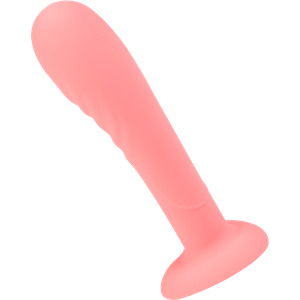 Analdildo mit herzförmigem Saugfuß, 13 cm