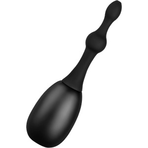 Analdusche mit Dildo-Segmenten aus Silikon, 23 cm