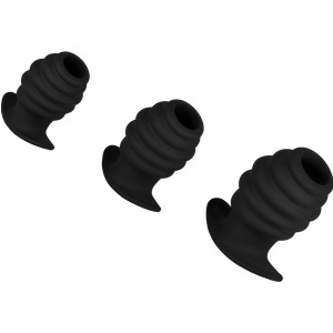 Analplug-Set mit Tunnel, 7,4-10 cm