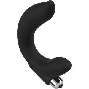 Aufregender Analvibrator, Silikon, 18 cm