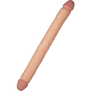 Doppeldildo mit langem Schaft, 45 cm