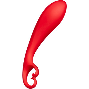 G-Punkt Silikon-Dildo mit Schwungkugeln, 17,5 cm