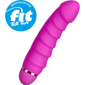 G-Punkt-Vibrator aus Silikon, 17 cm