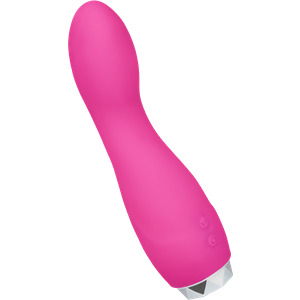 G-Spot-Vibrator aus Silikon, 15,5 cm