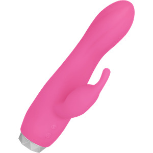 Gebogener Rabbitvibrator, 17,5 cm