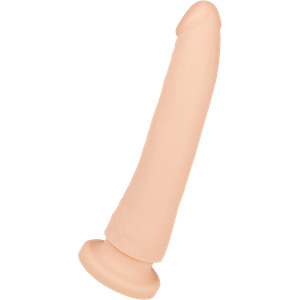 Naturdildo mit Saugfuß, Größe S, 17 cm