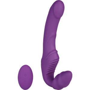 Paarvibrator aus Silikon, 22 cm