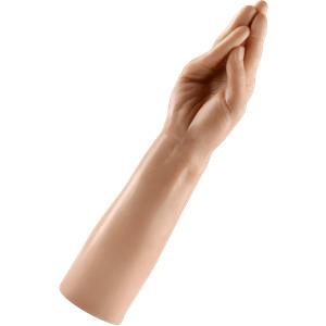 Realistischer Handdildo, 34,5 cm