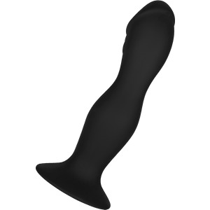 Silikon-Analdildo mit Saugnapf, 15,5 cm