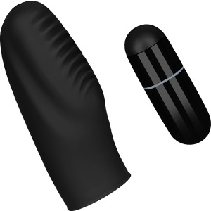 Silikon-Fingervibrator, 7,5 cm