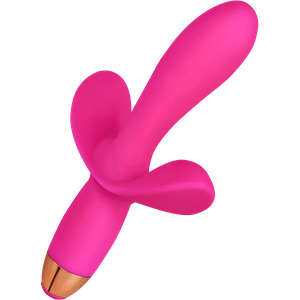 Silikon G-Punkt-Vibrator, 21 cm