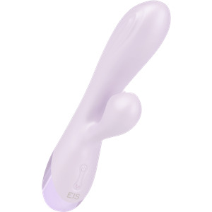 Silikon-Rabbitvibrator mit Zunge, 19,5 cm