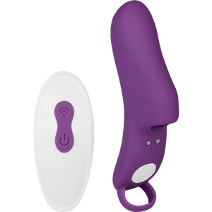 Süßer Fingervibrator mit Fernbedienung, 12 cm