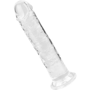 Transparenter Naturdildo, 17 cm