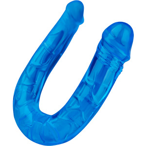 U-förmiger Doppeldildo, 29 cm