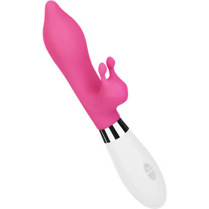 Voluminöser Rabbitvibrator, 21 cm