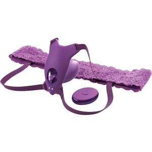 Vibro-String „Ultimate G-Spot Butterfly Strap-on“ mit Fernbedienung