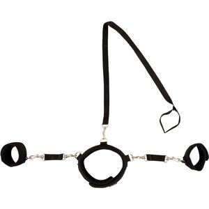 Halsband „Collar with Cuffs and Leash“, mit Hand-Fesseln