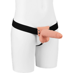 Hollow Squirting Strap-On, 21 cm