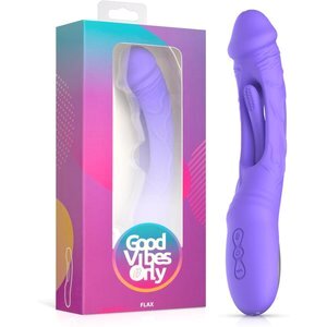 Good Vibes Only - Flax Vibrierender Dildo mit G-Punkt-Stimulator