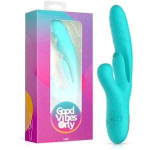 Good Vibes Only - Lisa Stoßender Rabbit-Vibrator mit G-Punkt-Stimulator