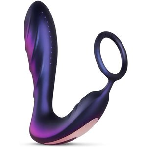 Hueman »Black Hole« Analvibrator mit Penisring