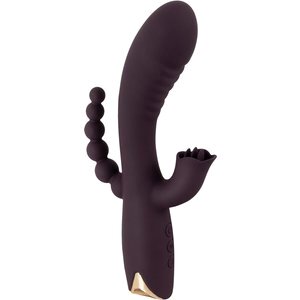 Rabbitvibrator „Triple“ mit Analstimulator