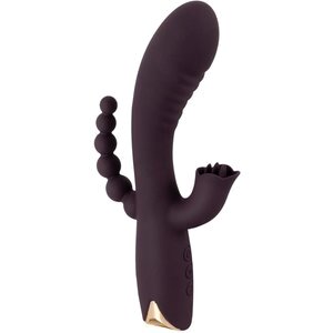 Rabbitvibrator „Triple Vibrator“ mit Analstimulator