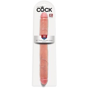 Doppeldildo „16" Thick Double Dildo“, flexibel