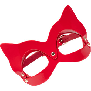 High Gloss Bondage Cat Mask