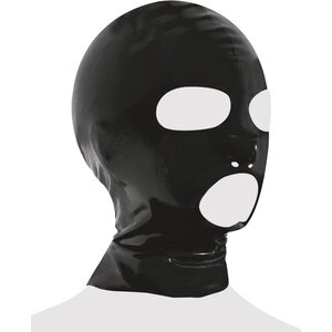 Kopfmaske aus Latex, mit Nasenlöchern