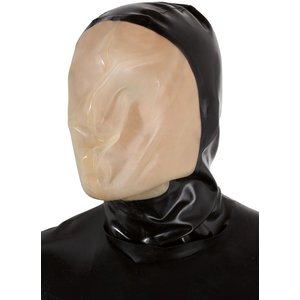 Vakuum-Kopfmaske aus Latex