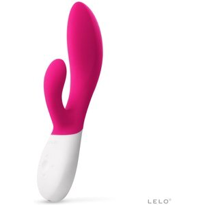 LELO - Ina Wave 2 Rabbit-Vibrator - Kirschrot