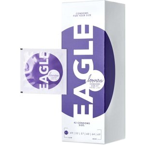 Loovara Intimate - Eagle 47 Natürliche Kondome Größe 47 - 42 Stücke