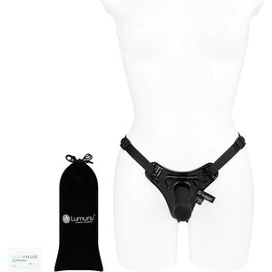 Deluxe Strap-On Dildo mit Harness, 12 cm