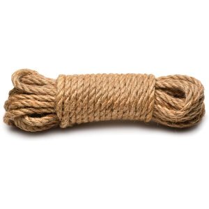 Jute-Bondageseil - 7,5 Meter